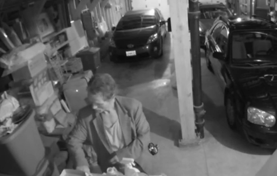 Video Captures Cole Valley Garage Burglar In The Act