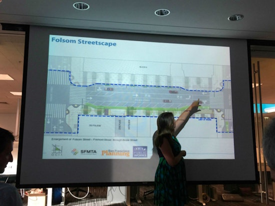 Folsom Street's East End To Become More Bike- And Pedestrian-Friendly