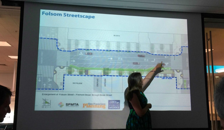 Folsom Street's East End To Become More Bike- And Pedestrian-Friendly