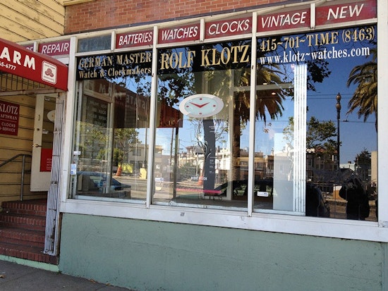 Klotz Watches & Clocks To Close Castro Shop This Week