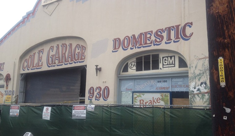Photo: Former Cole Garage Building Sees Action