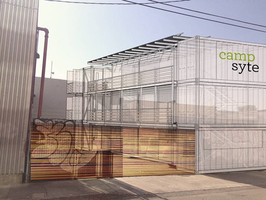 'Land-Sharing Platform' Campsyte Proposes Shipping Container Offices