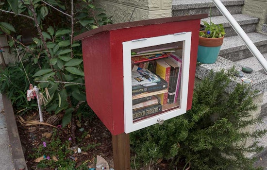 FYI: A New Mini-Library Opens Its Door On 12th Avenue