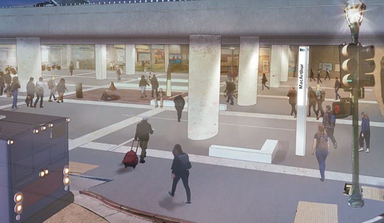 MacArthur BART kicks off 2-year plaza redevelopment