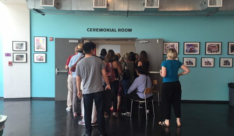 Photo: Hundreds Of Hopeful Applicants Wait For Affordable Housing Lottery Results
