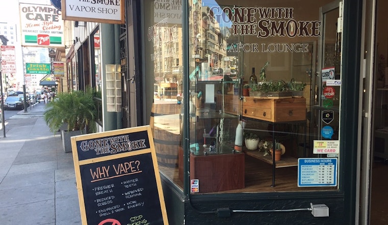 Talking About E-Cigs, Vaping, And The Neighborhood With A Tenderloin Vapor Shop