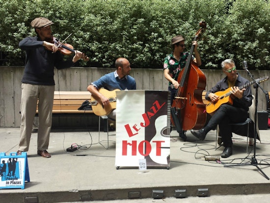 Three Decades In, People In Plazas' Free Lunchtime Concerts Continue