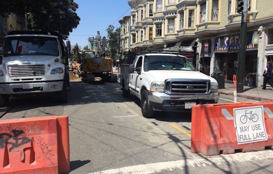 Photo: Lower Haight Street Construction Continues