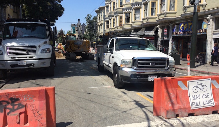 Photo: Lower Haight Street Construction Continues