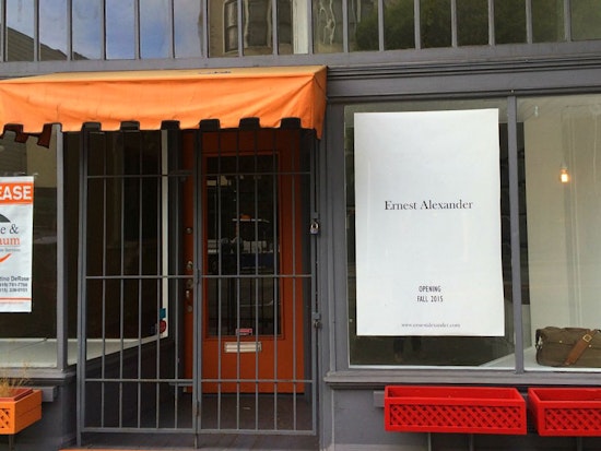 Men's Fashion Brand Ernest Alexander To Open Hayes Street Store