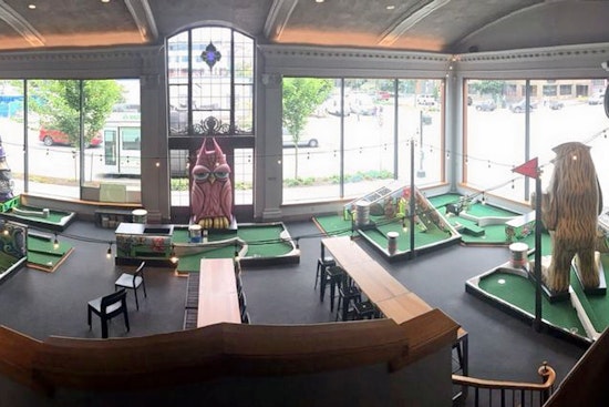 Flatstick Pub now open in South Lake Union with local brews and mini golf