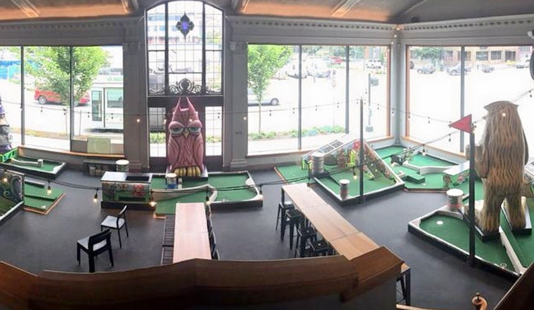 Flatstick Pub now open in South Lake Union with local brews and mini golf