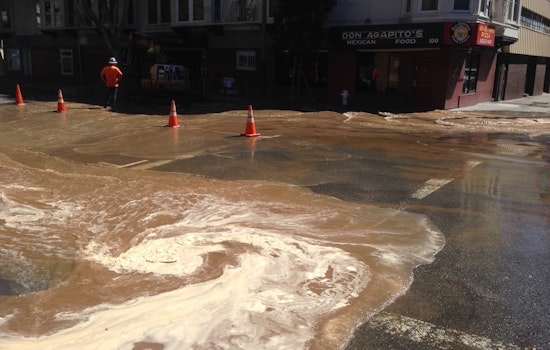 Photo: Gough Street Flooded At Page