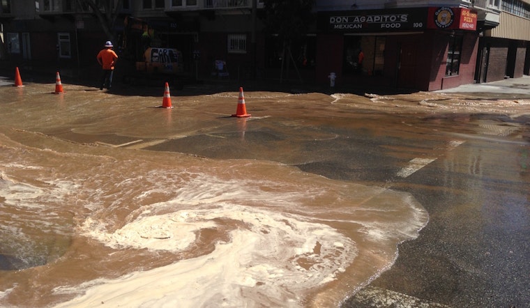 Photo: Gough Street Flooded At Page