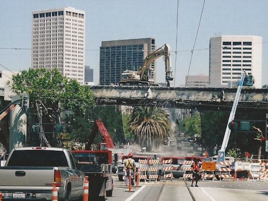 The End Of The Central Freeway In Hayes Valley