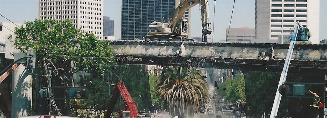 The End Of The Central Freeway In Hayes Valley