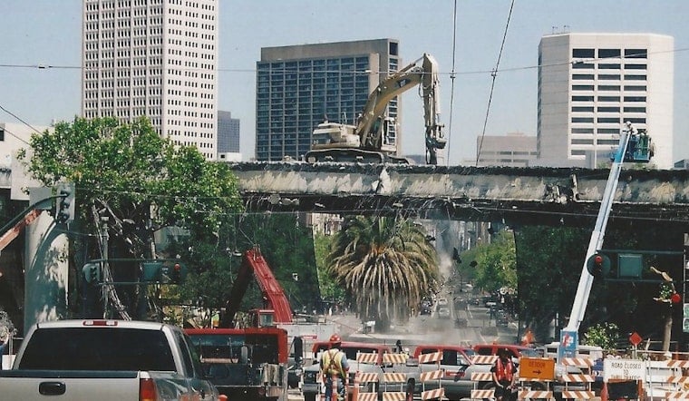 The End Of The Central Freeway In Hayes Valley