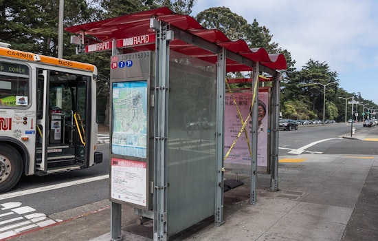 Muni Bus Shelters Vandalized Along Lincoln Way