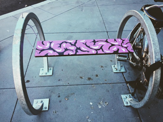 Anonymous Artist Installs Swings On Bike Racks Around The City
