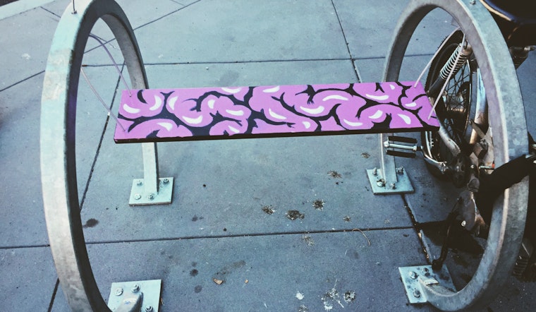Anonymous Artist Installs Swings On Bike Racks Around The City