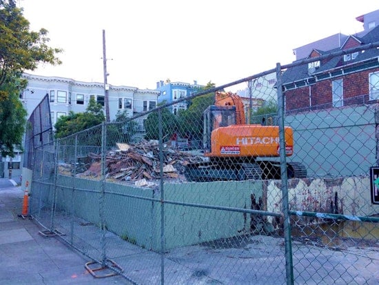 Demolition Underway At Page And Steiner; New Housing Set To Rise