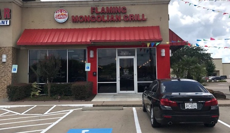 Flaming Mongolian Grill opens in West Oaks