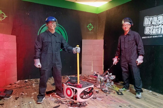 Breaking good: 'stress therapy demolition' comes to San Jose