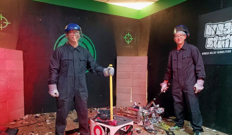 Breaking good: 'stress therapy demolition' comes to San Jose