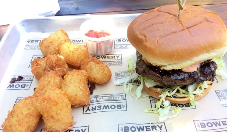 The Bowery Bar debuts in Lower Mills with bites, booze and a patio