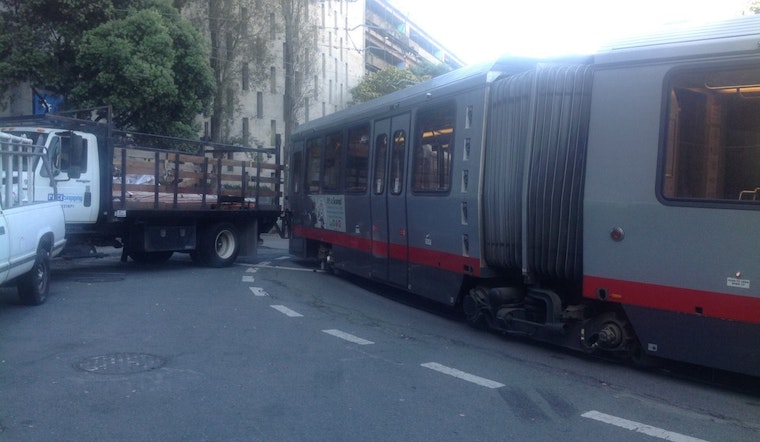 N-Judah Running Shuttles After Collision With Truck Outside UCSF