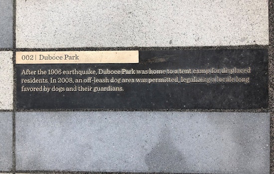 New sidewalks with history plaques arrive in Lower Haight