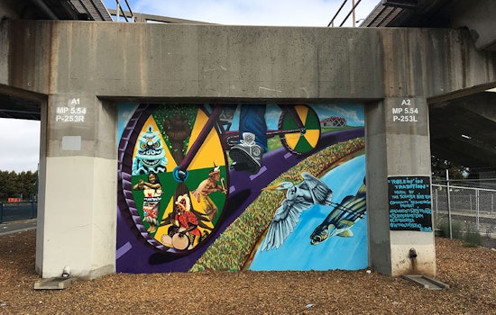 New murals aim to bring attention to still-unfinished East Bay Greenway