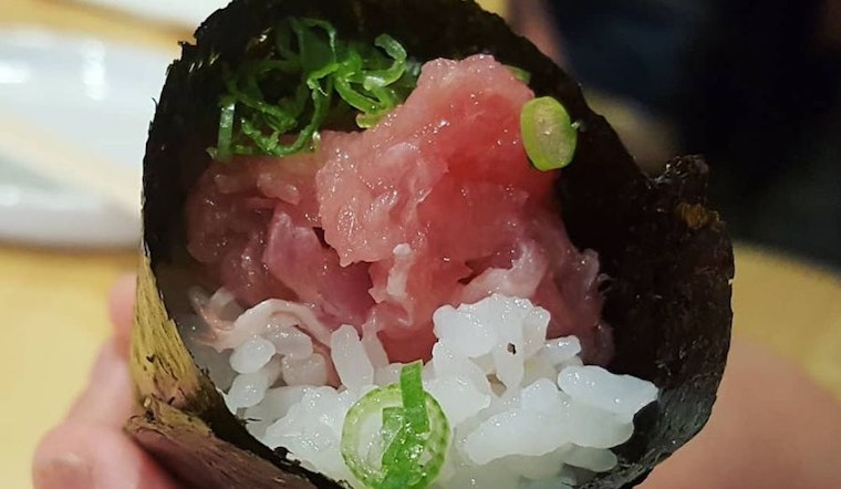 Sushi spot Hatsuyuki Handroll Bar debuts in West 7th area