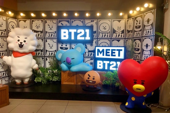 Line Friends opens new pop-up shop in Hollywood