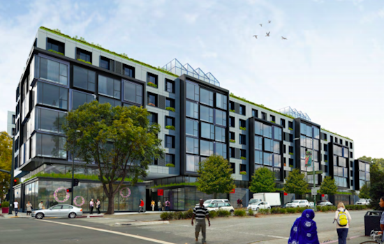 204-unit residential building with Whole Foods store on the way to 51st & Telegraph