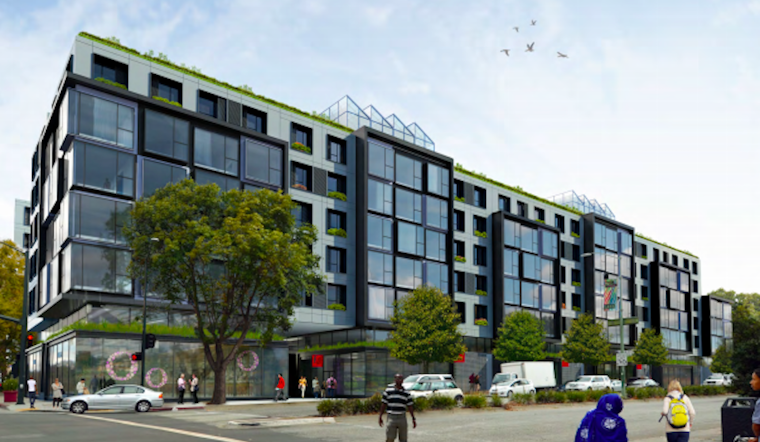 204-unit residential building with Whole Foods store on the way to 51st & Telegraph