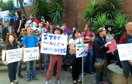 Sex Workers And Supporters Rally In Response To Rentboy.com Raid