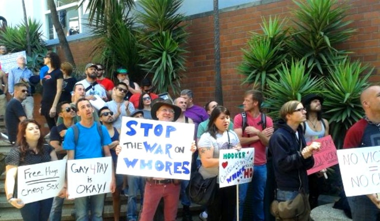 Sex Workers And Supporters Rally In Response To Rentboy.com Raid