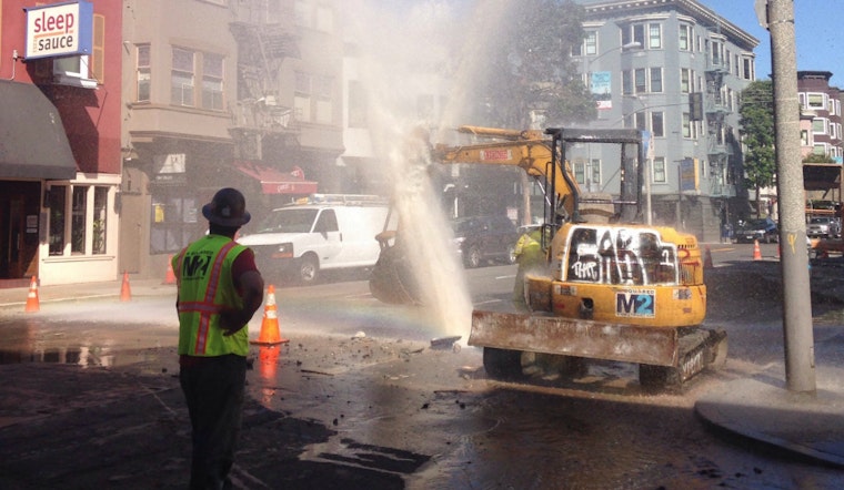 Photo: Yet Another Water Line Rupture On Gough