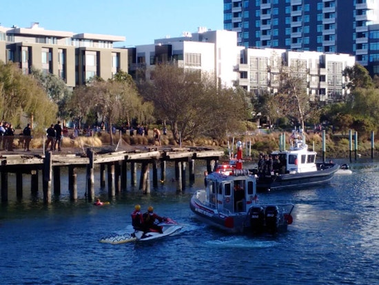 Motorcyclist Flees Traffic Stop Via China Basin Waters, Arrested