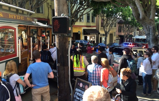 Hyde Street Cable Car Hits Parked Car, Injures Passenger