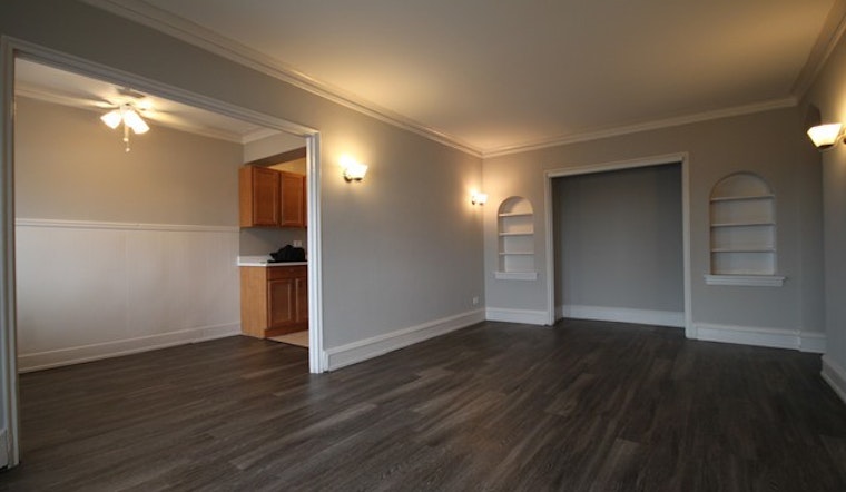 What does $1,400 rent you in Rogers Park, today?