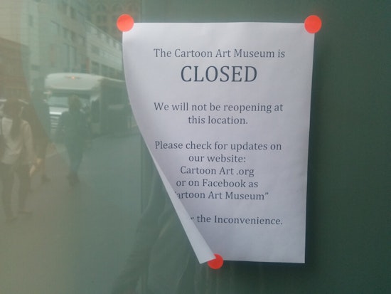 The Cartoon Art Museum Officially Closes Its Doors