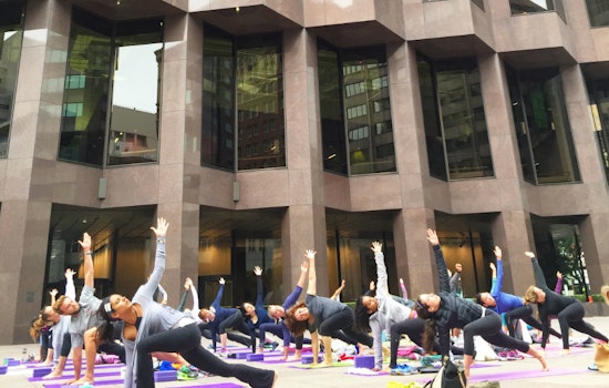 The Bay Club FiDi Hosting Free Yoga Saturdays