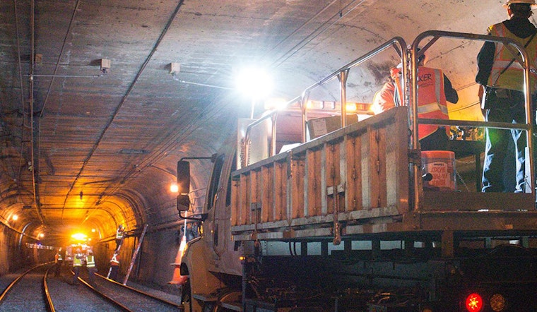 Signal technician dies after being pinned by steel beam in Twin Peaks Tunnel