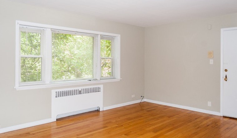 What does $1,100 rent you in Evanston, today?