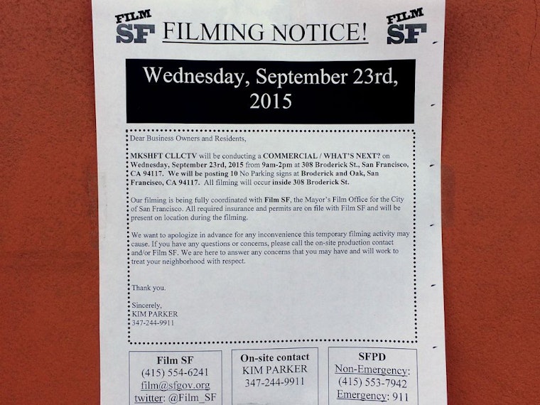FYI: Commercial To Film At Falletti Foods Tomorrow