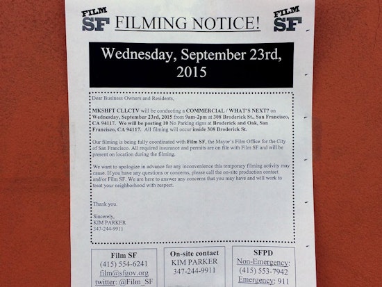 FYI: Commercial To Film At Falletti Foods Tomorrow