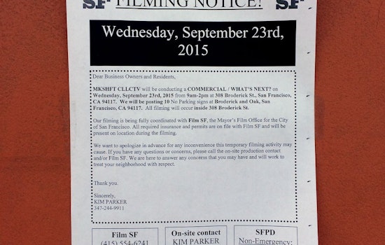 FYI: Commercial To Film At Falletti Foods Tomorrow
