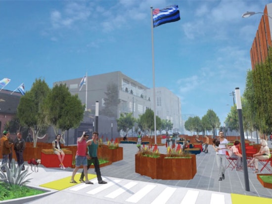 Eagle Plaza Scores $1.5M To Create Leather-Themed Public Open Space